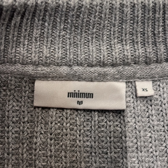 Grey Knit Cardigan - Picture 4 of 5